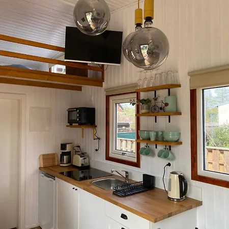 別荘 Tiny House 300 Meter Vom Zentrum Entfernt Eberswalde