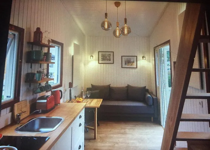بيت للعطل Tiny House 300 Meter Vom Zentrum Entfernt Eberswalde
